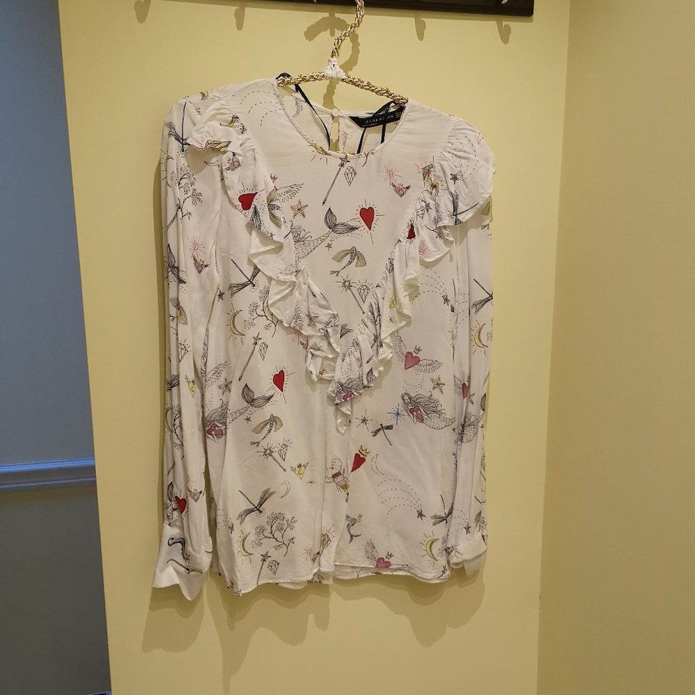Zara cute blouse